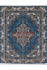 Иранский ковер Abrishim 36319 Голубой